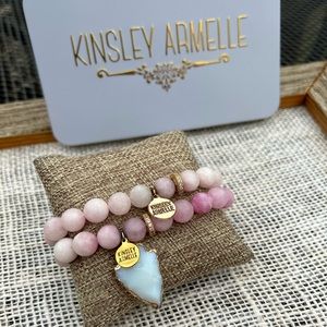 Kinsley Armelle Blush Bracelet set #2